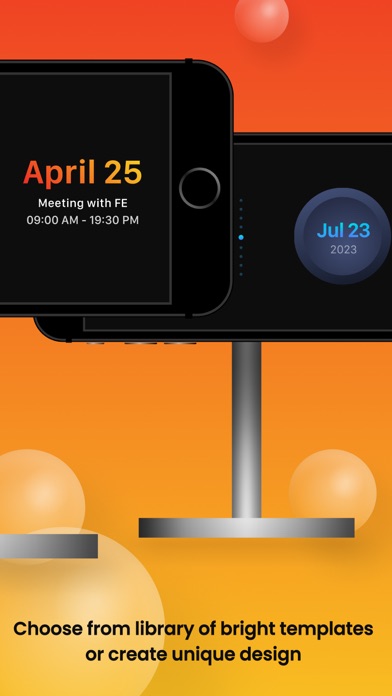 Clocks for StandBy Widget App Screenshot