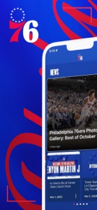 Philadelphia 76ers screenshot #1 for iPhone