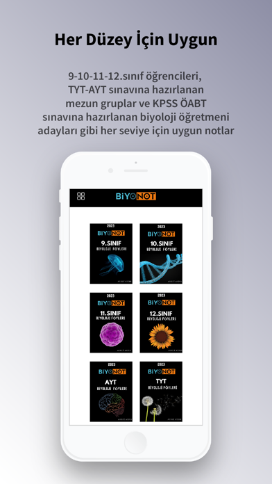 Biyonot-Biyoloji Notları PDF Screenshot