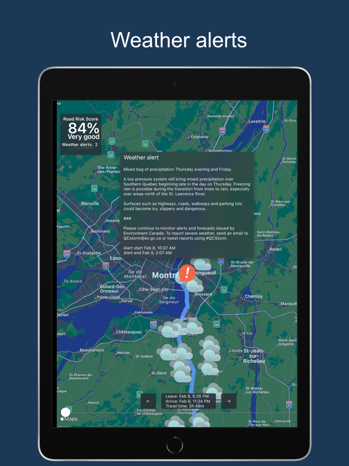 Weather Road Conditions