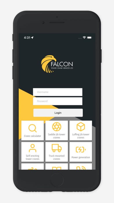 Screenshot #1 pour Falcon Tower Crane Services