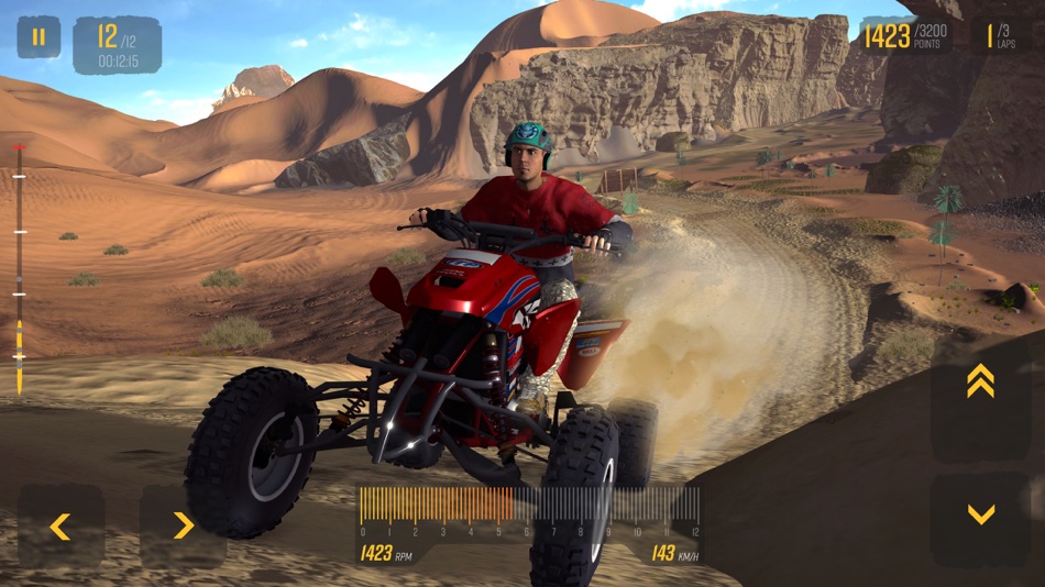 #5. ATV Quad Racing Sim (iOS) Bởi: STANCU COVACI