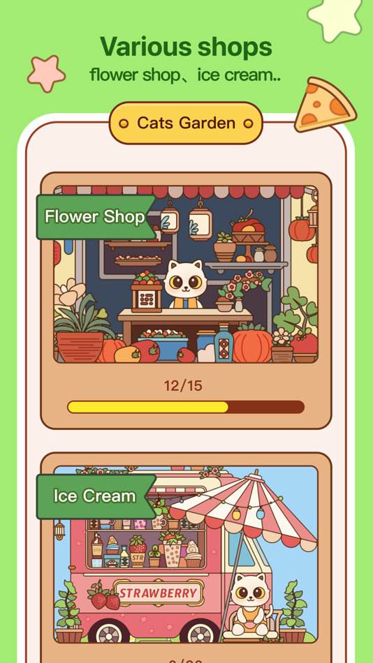 #3. Cats Garden Design - 3 Tiles (iOS) 来自: Peikun Duan