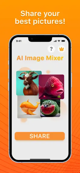 Game screenshot AI Image Mixer: Blend Picture hack