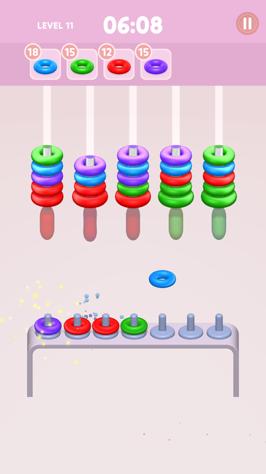 #5. Hoops Match! (iOS) 由: Gybe Games
