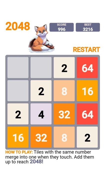 2048 Fox screenshot-5