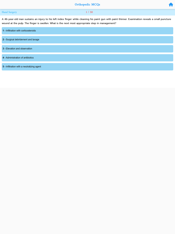 Orthopedic Quiz MCQs