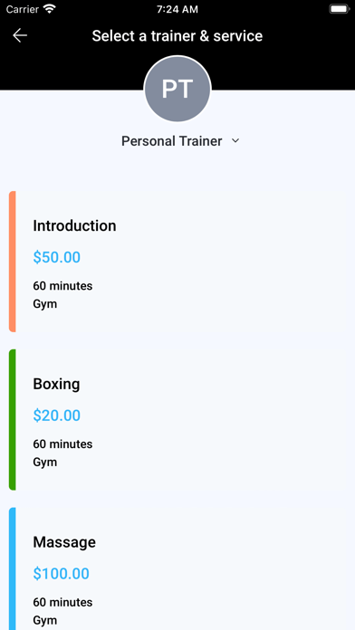 Fitness 1o1 Screenshot 4 - AppWisp.com Fitness 1o1 Screenshot 4 - AppWisp.com