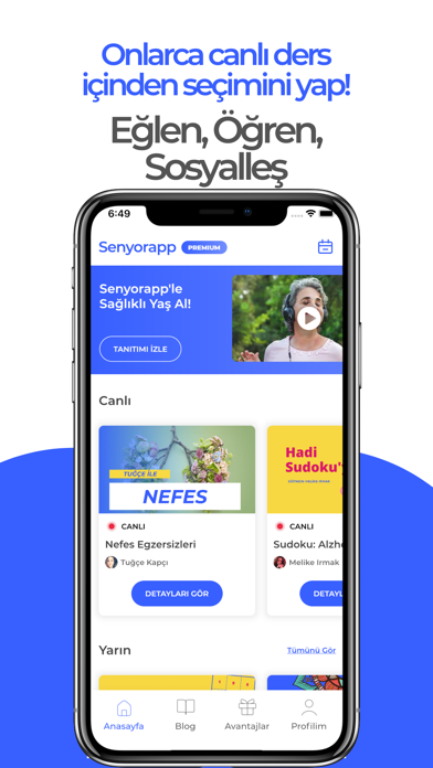 Senyorapp Screenshot