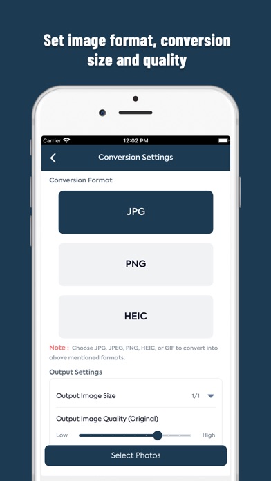 Image Converter - JPG, PNG Screenshot