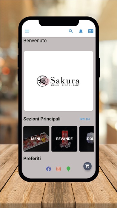 SAKURA RISTORANTE Screenshot
