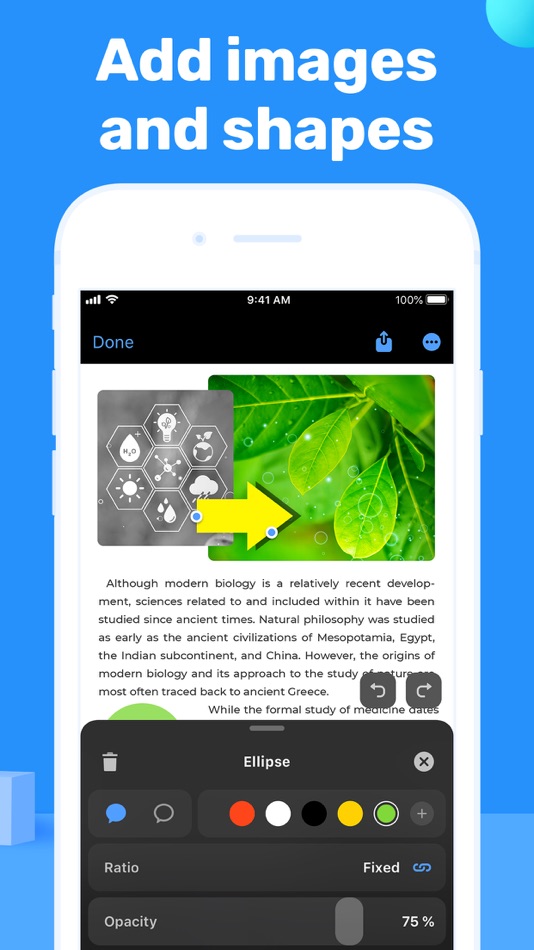 #5. PDF Hero - PDF Editor & Reader (iOS) بواسطة: Mosaic S.r.l.