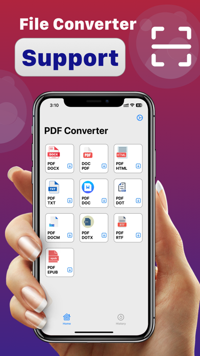 PDF Converter: Word convert Screenshot