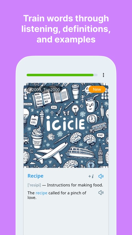 Icicle: English Words Learning