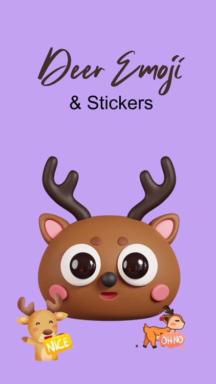 Deer Emojis & Stickers