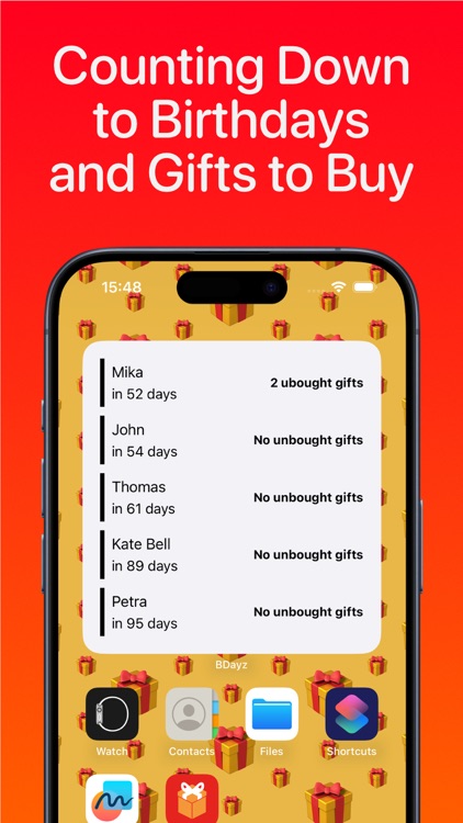 Birthday Reminder - BDayz screenshot-4