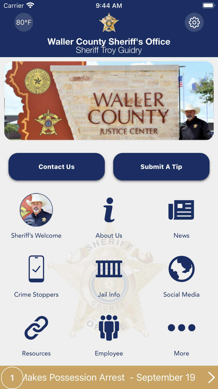 Waller County Sheriff TX