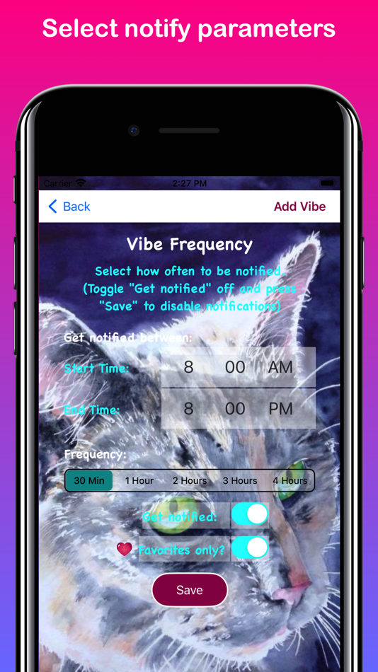 #3. My Virtual Vibes (iOS) 由: Karen Mathes