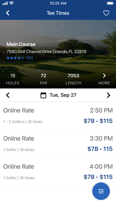 Todd Creek Golf Club Screenshot
