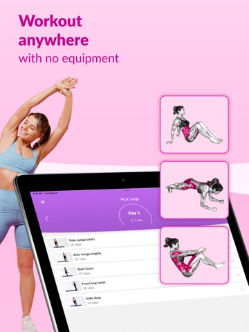 FitHer: Daily Fitness Workoutsのおすすめ画像3