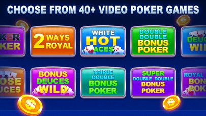 Video Poker Game: Multi Casino Screenshot