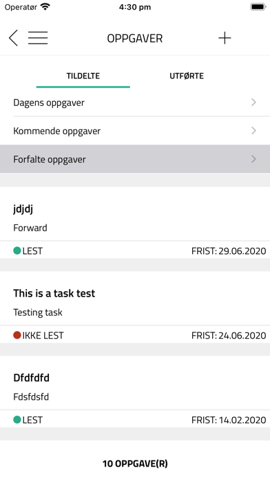 Tommys Hage - QMS Screenshot