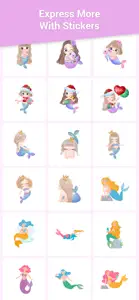 Ultimate Mermaid Stickers screenshot #2 for iPhone