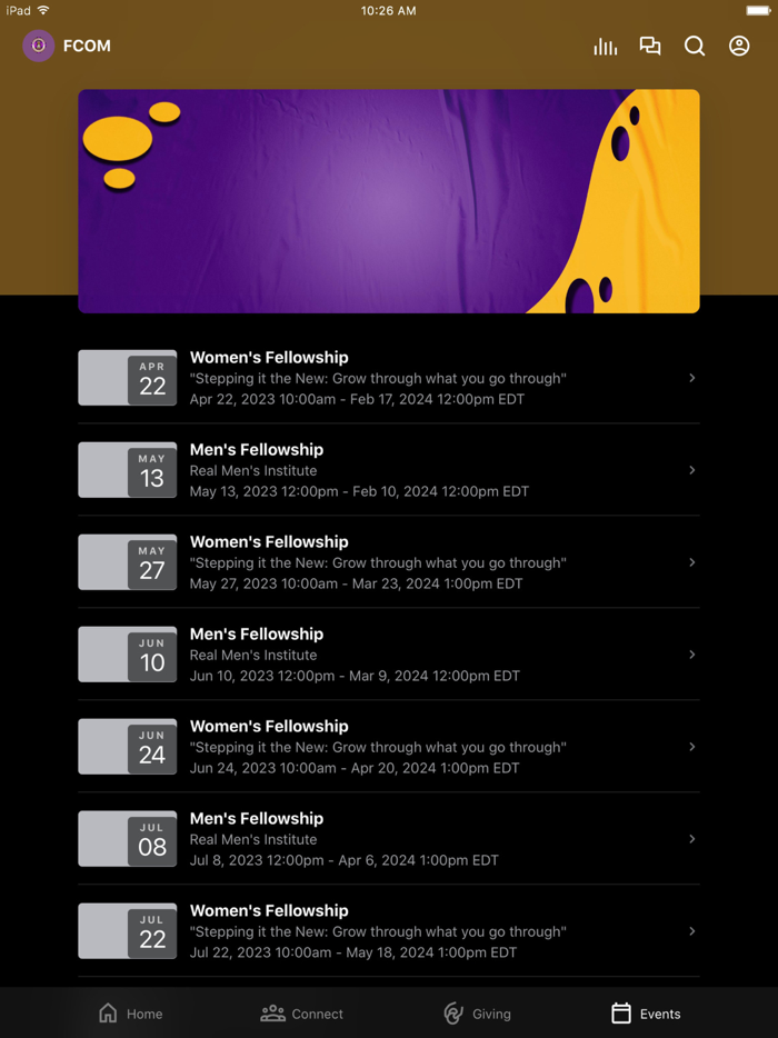 Friendship Church Outreach Min