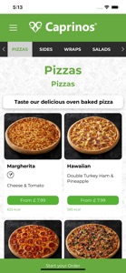 Caprinos Pizza screenshot #4 for iPhone