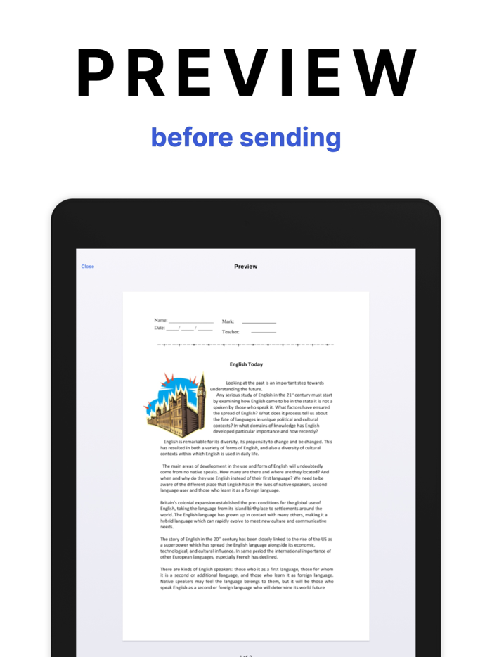 Send Fax from iPhone  Fax App