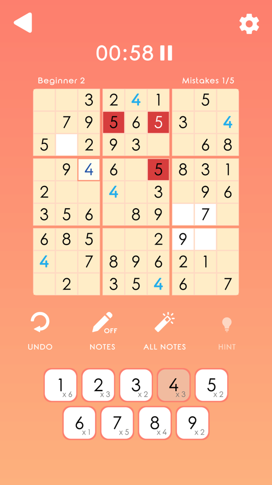#2. 123 Sudoku (iOS) Podle: Exkee