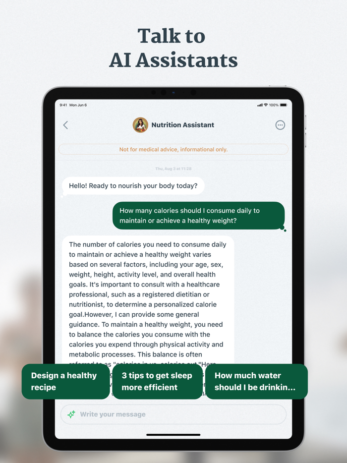 BalanceMe-Health AIandSelf Care