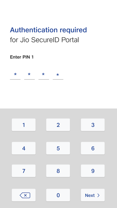 Jio SecureID Screenshot