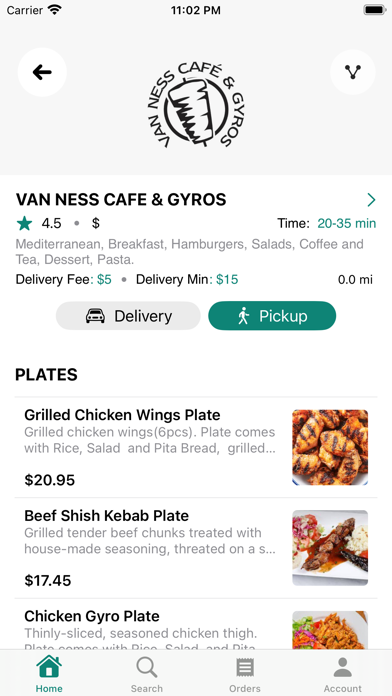 Menufy: Food Delivery & Pickup Screenshot