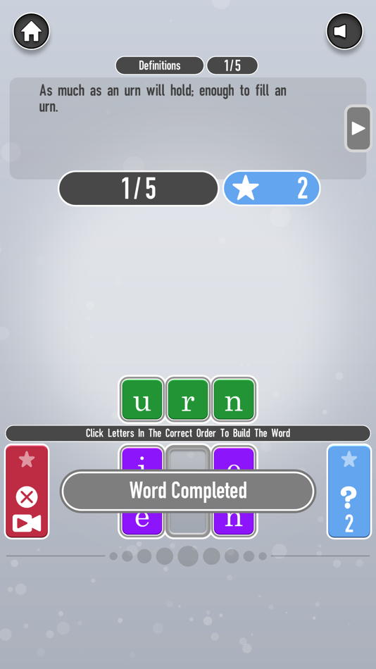 #3. Scrambled (iOS) 由: Wayne Perry
