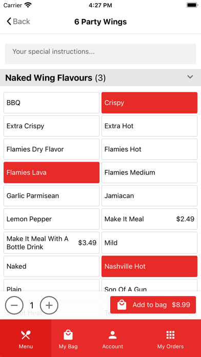 Flamie's Hot Chicken Factory Screenshot