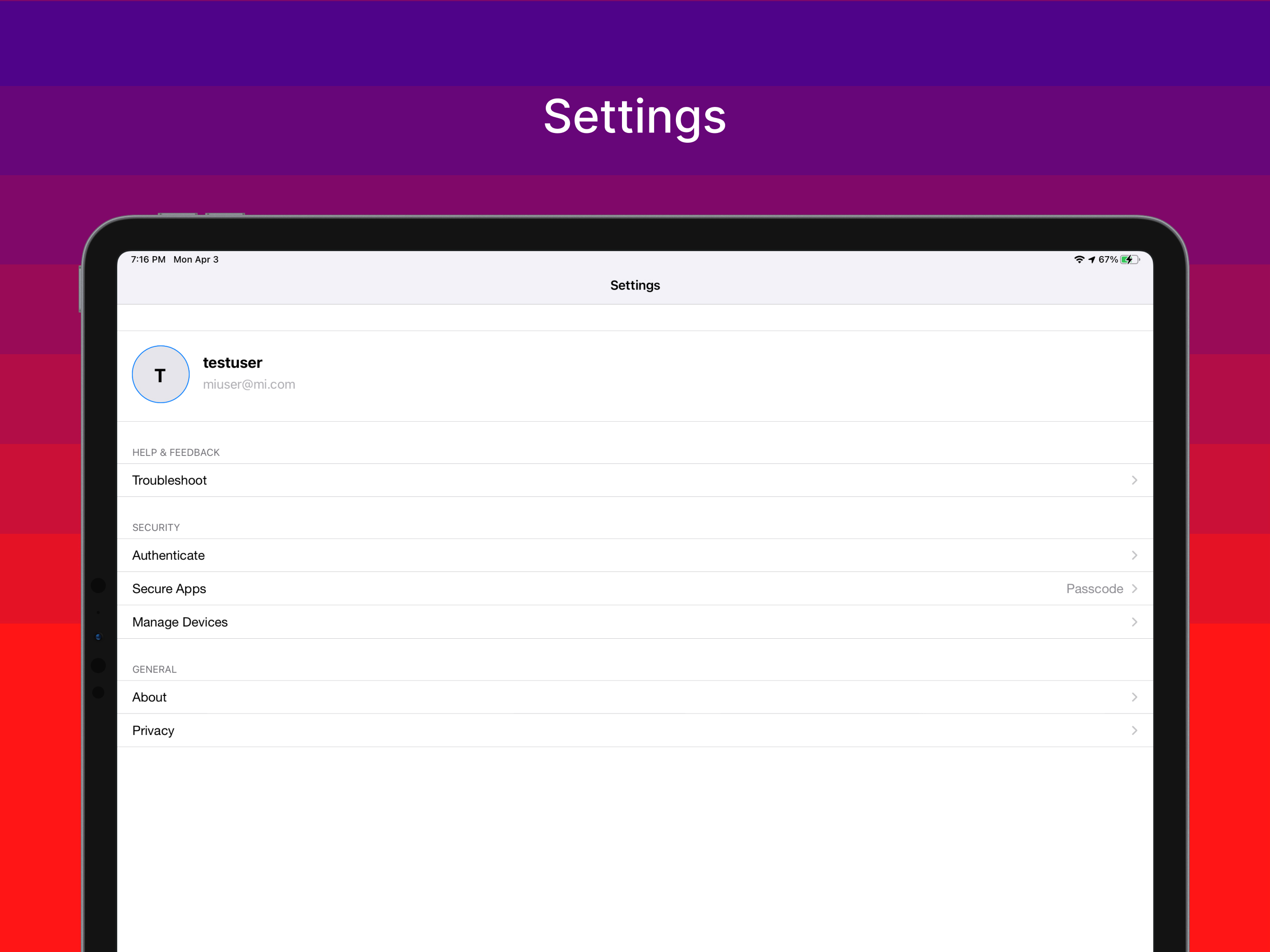 Ivanti Mobile@Work™ Client