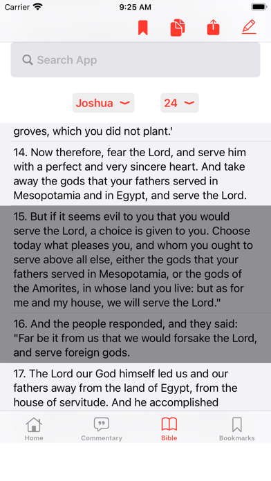 Catholic Prayers and Bible Screenshot