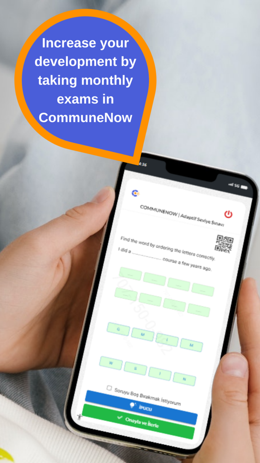 #4. CommuneNow - Language Practice (iOS) 由: KC TEK ARGE BILISIM VE ENERJI SANAYI VE TICARET LIMITED SIRKETI