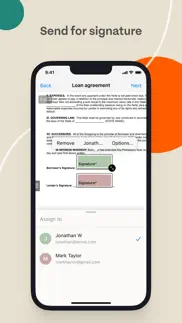 signeasy - sign and send docs iphone screenshot 3