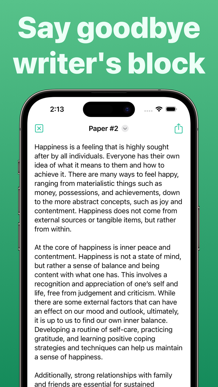 AI Essay Writer - PaperMate