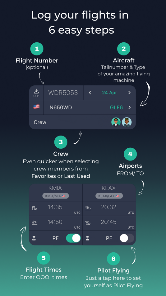 #3. Wader Pilot Logbook (iOS) 由: Wader Aviation Corp