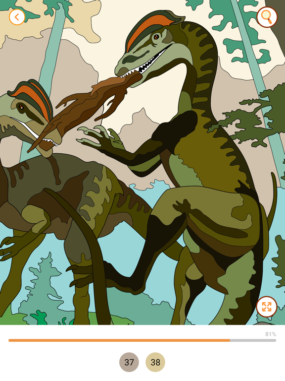 Dino Coloring Encyclopediaのおすすめ画像8