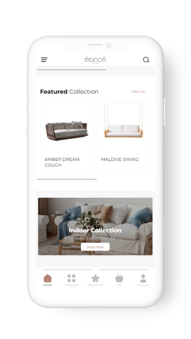 Elance home Screenshot