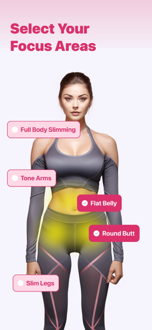 ‎YzyFIT: female fitness at home Screenshot