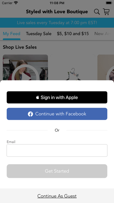 Styled with Love Boutique Screenshot