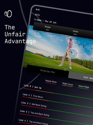 uCOACHu Golf Swing Analyserのおすすめ画像1