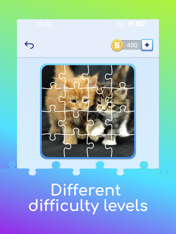 猫と子猫のジグソーパズルのおすすめ画像5