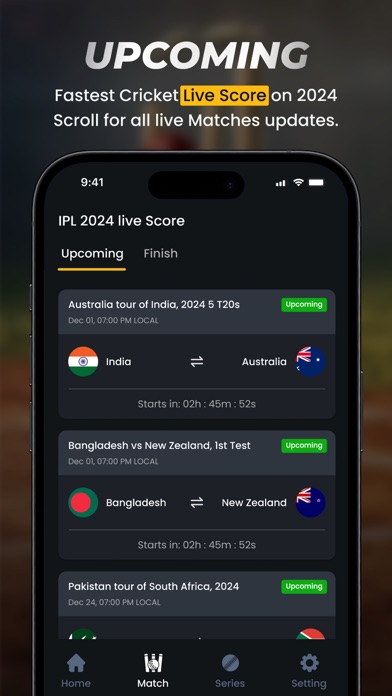 Live Score - Cricket Live Line Screenshot