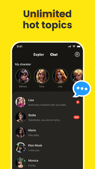 WhisperAI - ai friend chat Screenshot